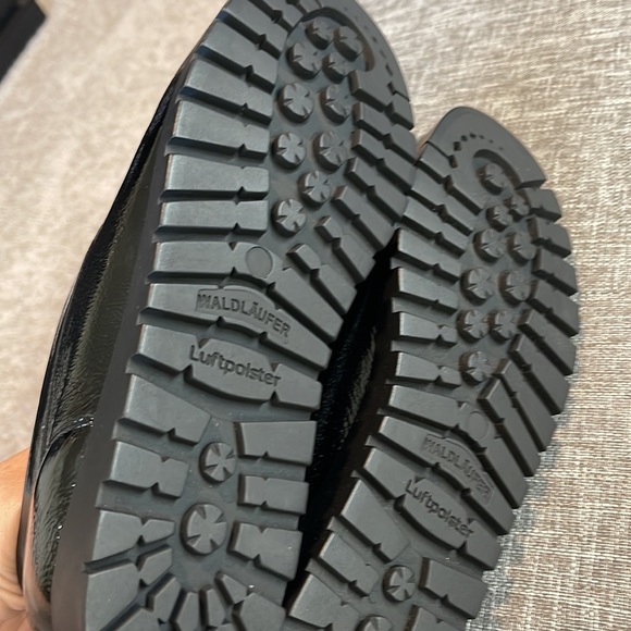 Waldläufer Women's Hegli Patent Leather Moccasin Shoes - Picture 5 of 11